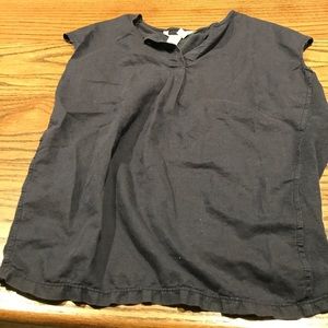 Navy blue Linen Shirt